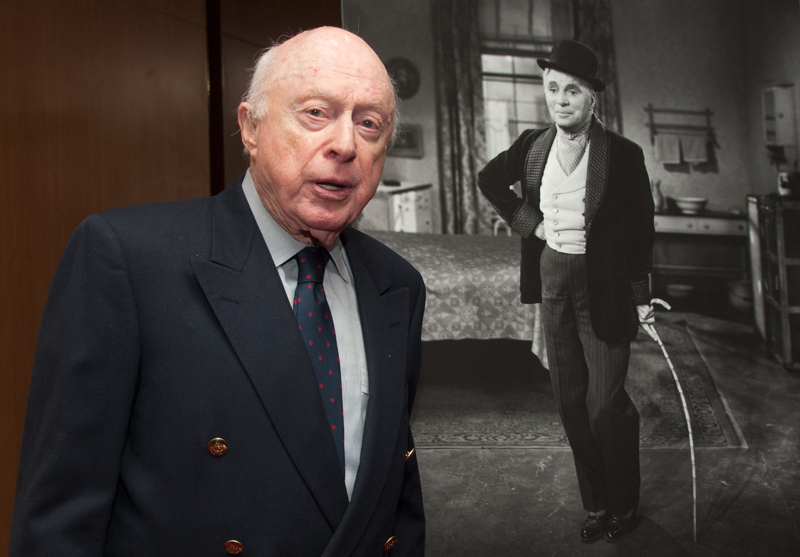 BEVERLY HILLS, CA - OCTOBER 03: Actor Norman Lloyd attends The Academy Of Motion Picture Arts And Sciences' Presents The 60th Anniversary Screening Of "Limelight" at AMPAS Samuel Goldwyn Theater on October 3, 2012 in Beverly Hills, California. (Photo by Valerie Macon/Getty Images)