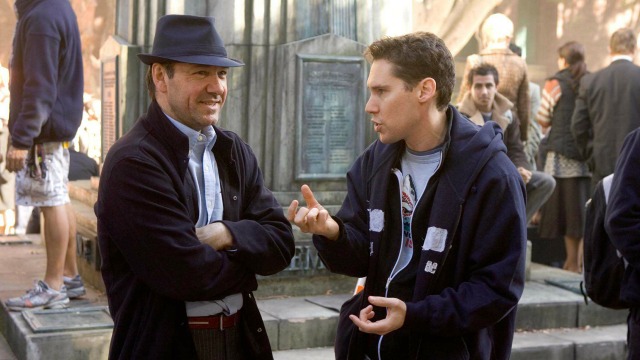 Kevin Spacey i Bryan Singer na planie Podejrzanych