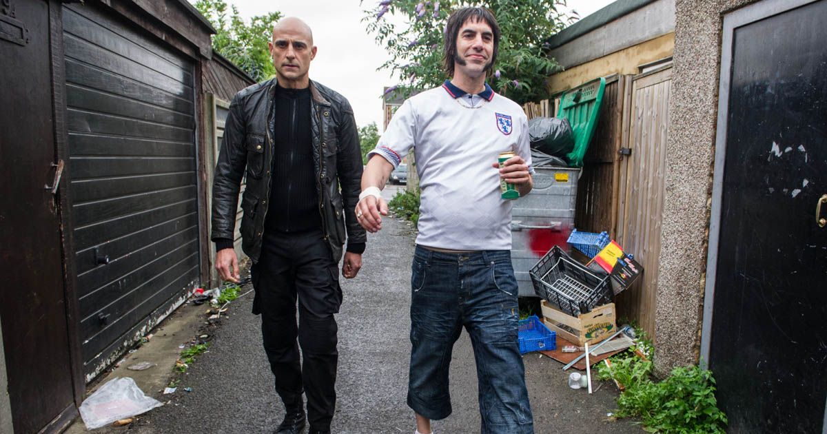 PRODUCTION-Mark-Strong-and-Sacha-Baron-Cohen-in-Columbia-Pictures-THE-BROTHERS-GRIMSBY