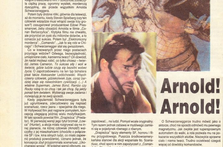 Powrót do PRESSŁOŚCI #12 – Arnold! Arnold!