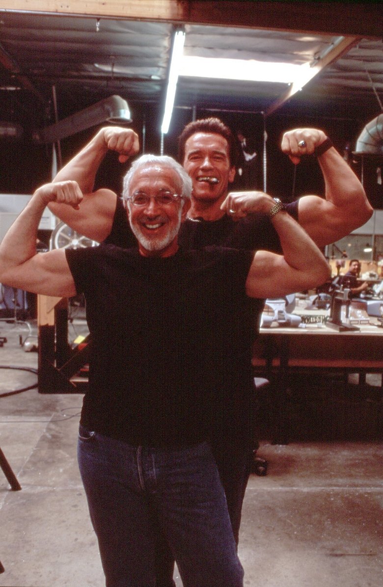 Arnold i Stan Winston