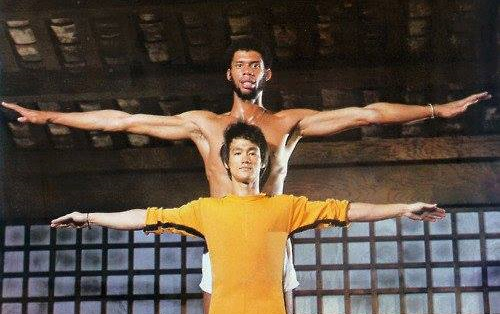 Fota dnia – Bruce Lee i Kareem Abdul-Jabbar