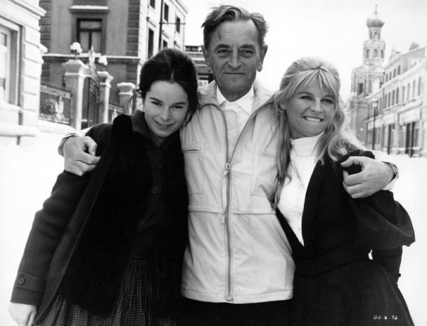 Fota dnia – David Lean wraz z Geraldine Chaplin i Julie Christie