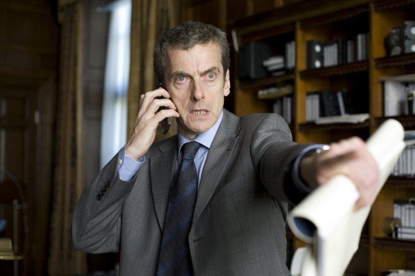 Peter Capaldi as Malcolm in IN THE LOOP Nicola Dove