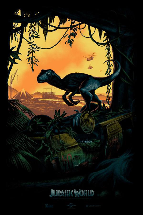 jurassic world plakat