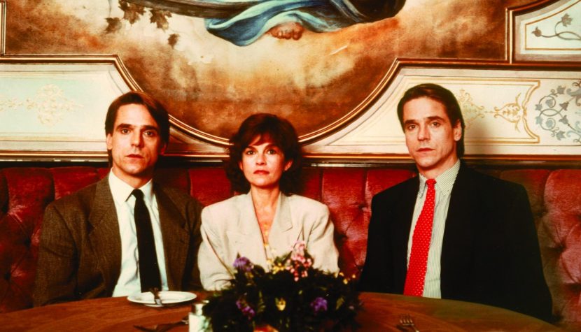 still of jeremy irons and genevieve bujold in dead ringers 1988 large picture
