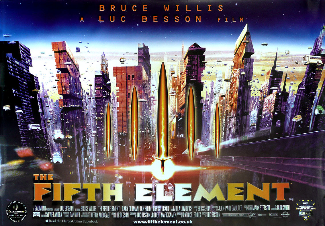 the fifth element movie poster