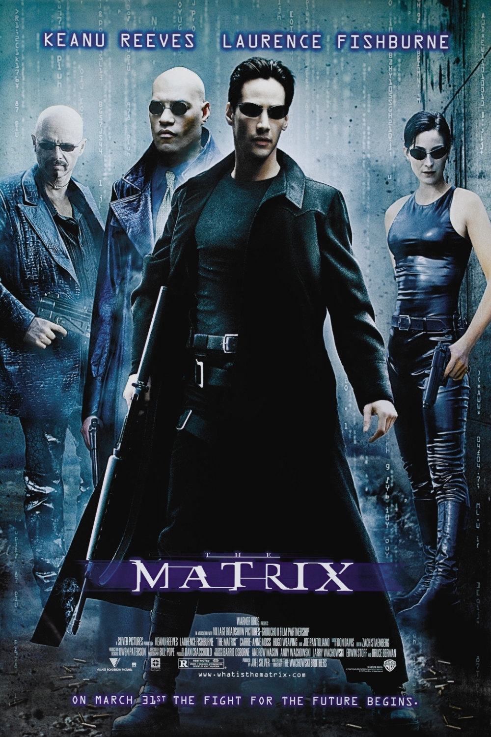 the matrix 1999 poster