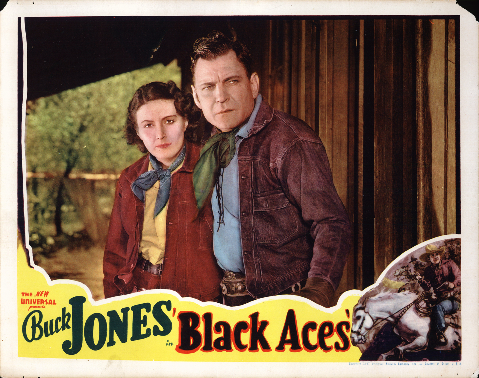 Buck Jones Black Aces