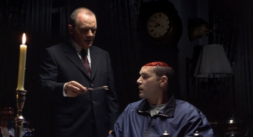 ridley scott anthony hopkins ray liotta brain scene scena z mozgiem