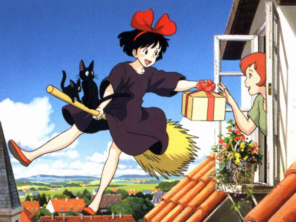 Podniebna poczta Kiki Ghibli