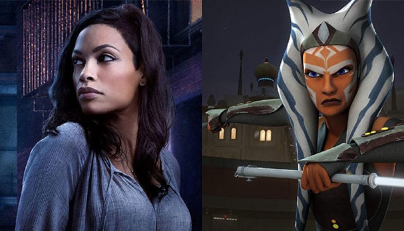 Gratka dla fanów STAR WARS. ROSARIO DAWSON zagra Ahsokę Tano w drugim sezonie THE MANDALORIAN