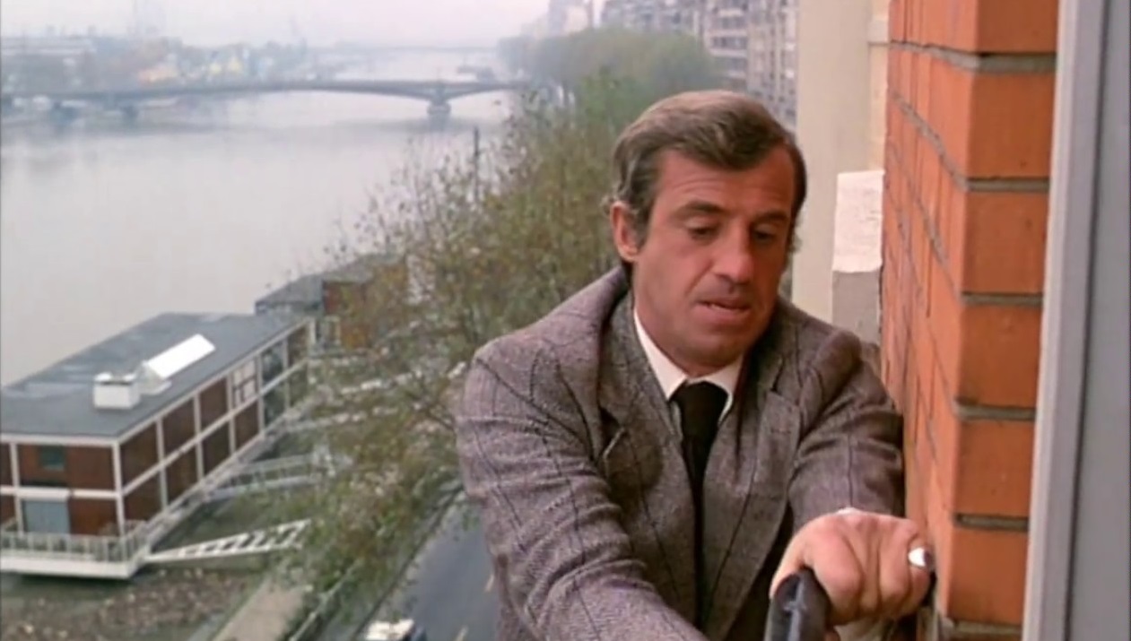 Jean-Paul Belmondo w filmie "Strach nad miastem" (1975)