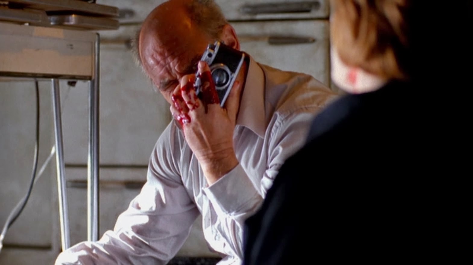 Geoffrey Lewis as Alfred Fellig blood camera x-files