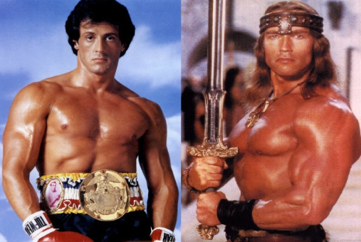 conan barbarzyńska i rocky