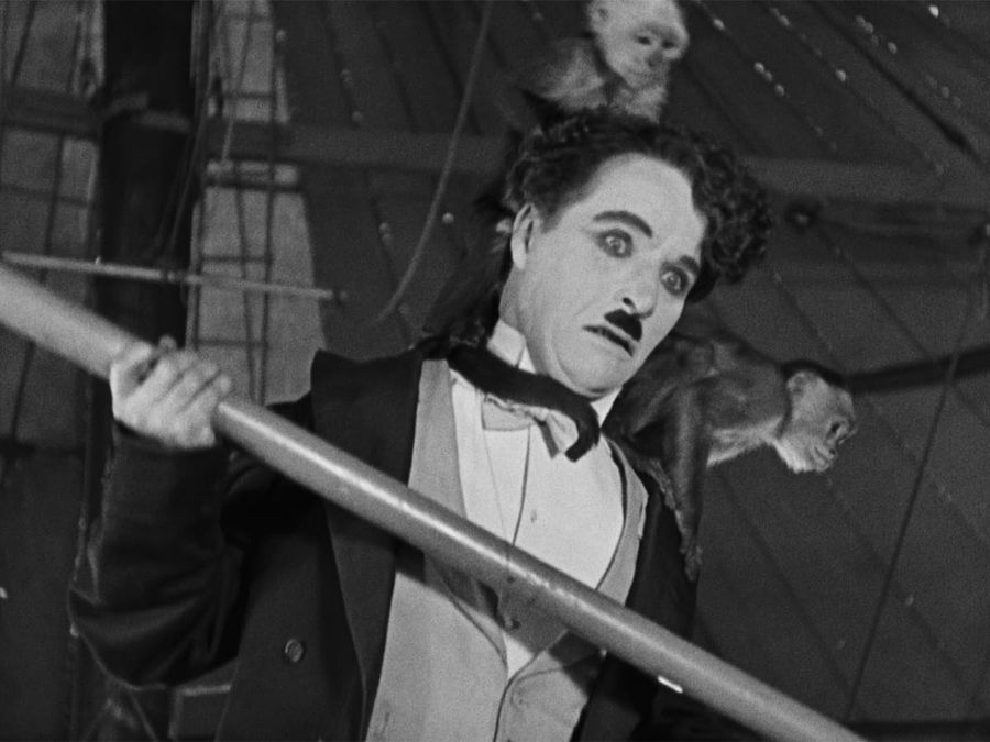 Charlie Chaplin w filmie Cyrk