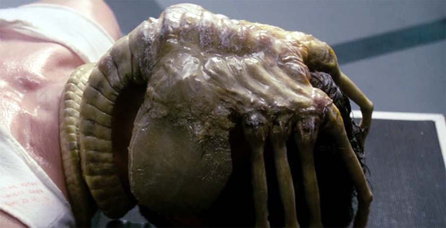 alien The most BIZARRE SEX SCENES in science fiction movies facehugger
