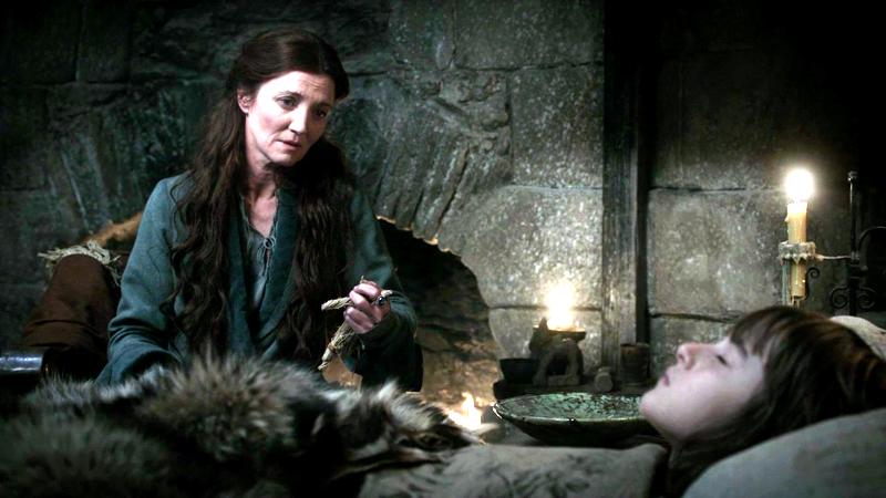 gra o tron catelyn stark bran stark sezon 1