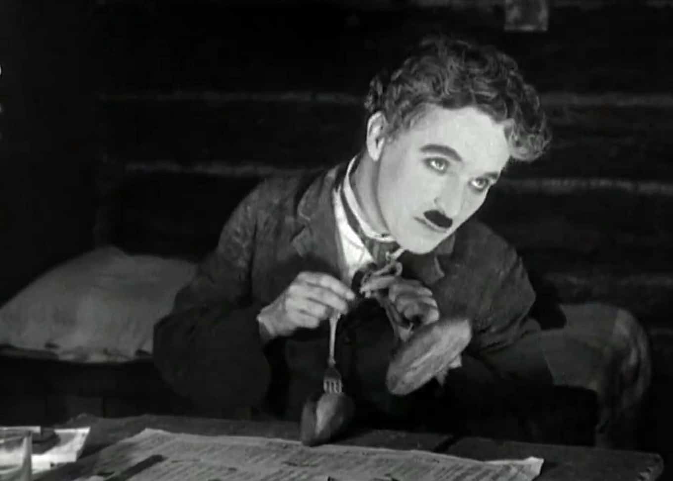 Charlie Chaplin w filmie Gorączka złota