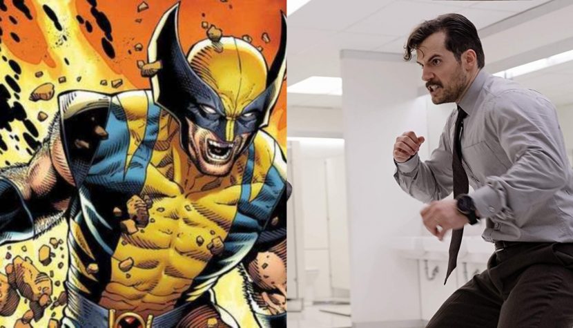 HENRY CAVILL jako WOLVERINE na fanowskich grafikach