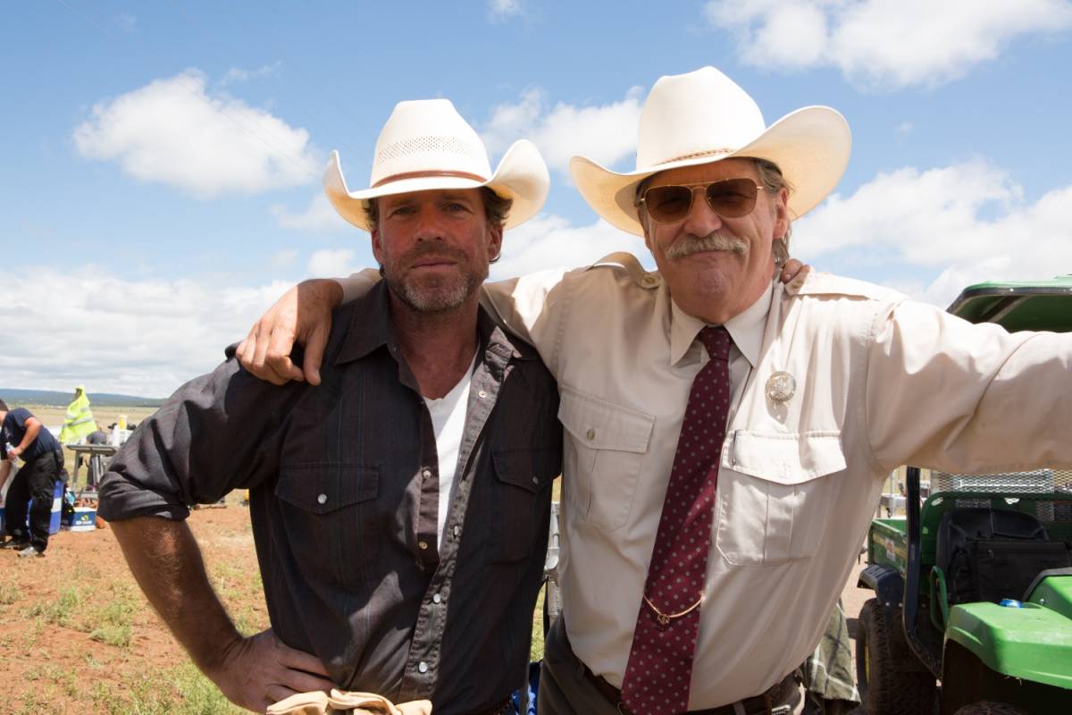 Taylor Sheridan i Jeff Bridges