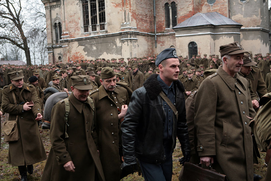 Kadr z filmu "Katyń"