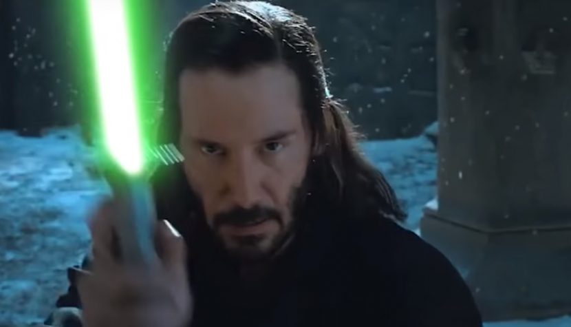 KEANU REEVES jako JEDI w fanowskim zwiastunie STAR WARS