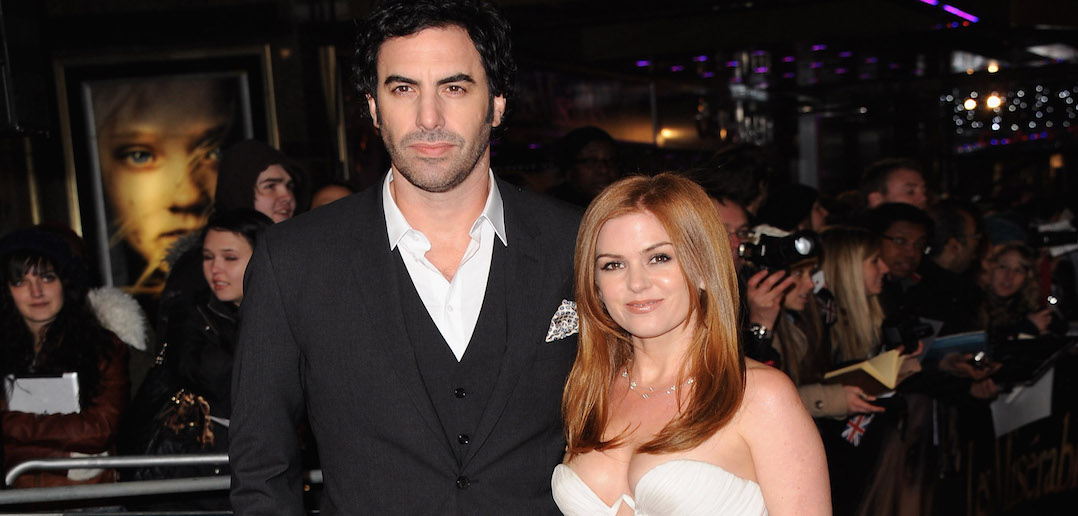 Isla Fisher i Sacha Baron Cohen