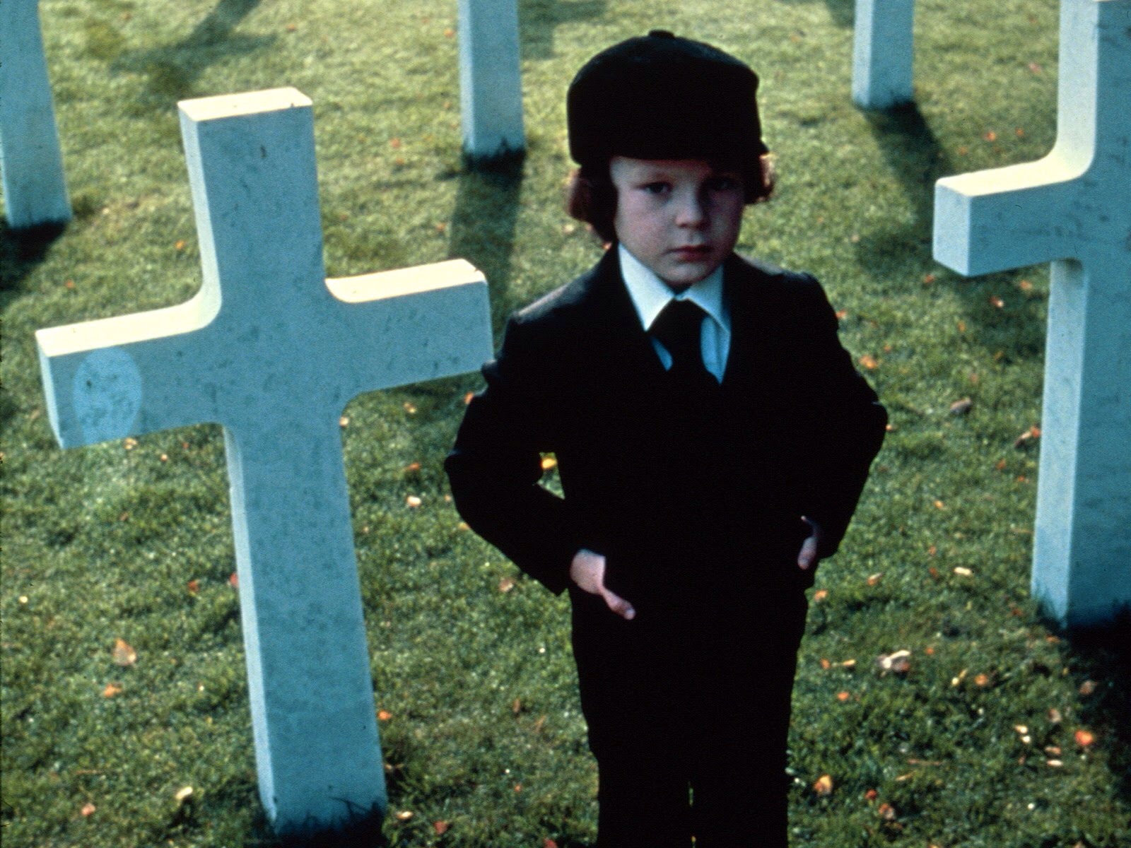 Kadr z filmu "Omen" (1976)