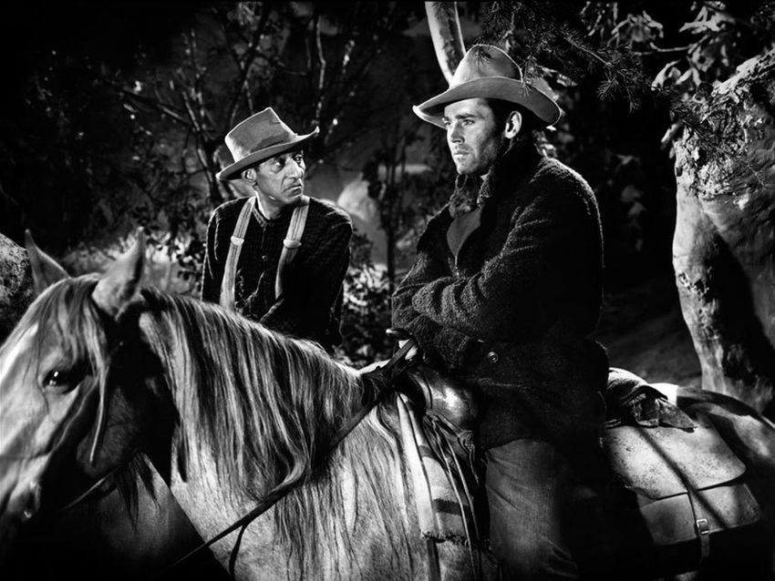 Henry Fonda i Leigh Whipper w filmie Zdarzenie w Ox-Bow