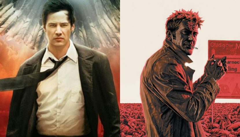 KEANU REEVES jako CONSTANTINE rodem z komiksów na fanowskiej grafice