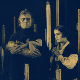 Bernhard Goetzke i Lil Dagover w filmie "Zmęczona śmierć" (1921)