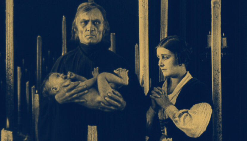 Bernhard Goetzke i Lil Dagover w filmie Zmęczona śmierć 1921 Zmęczona śmierć