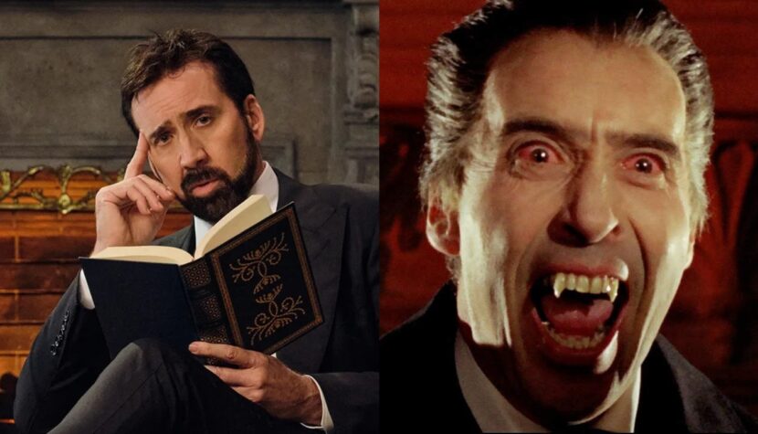 NICOLAS CAGE jako DRACULA na zdjęciach z planu filmu „Renfield”