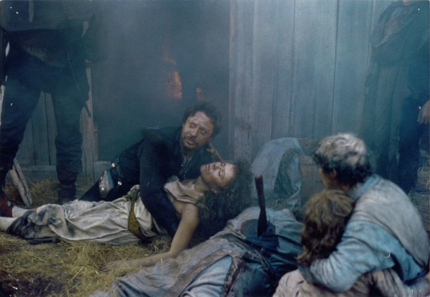 scena z filmu "Cień kruka" (1988)