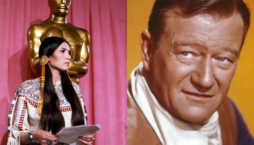 SACHEEN LITTLEFEATHER twierdzi, że John Wayne chciał ją fizycznie zaatakować podczas Oscarów w 1973 roku