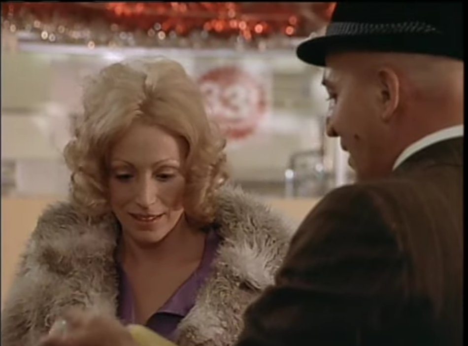 Lorraine Gary i Telly Savalas (The Marcus-Nelson Murders, 1973) 