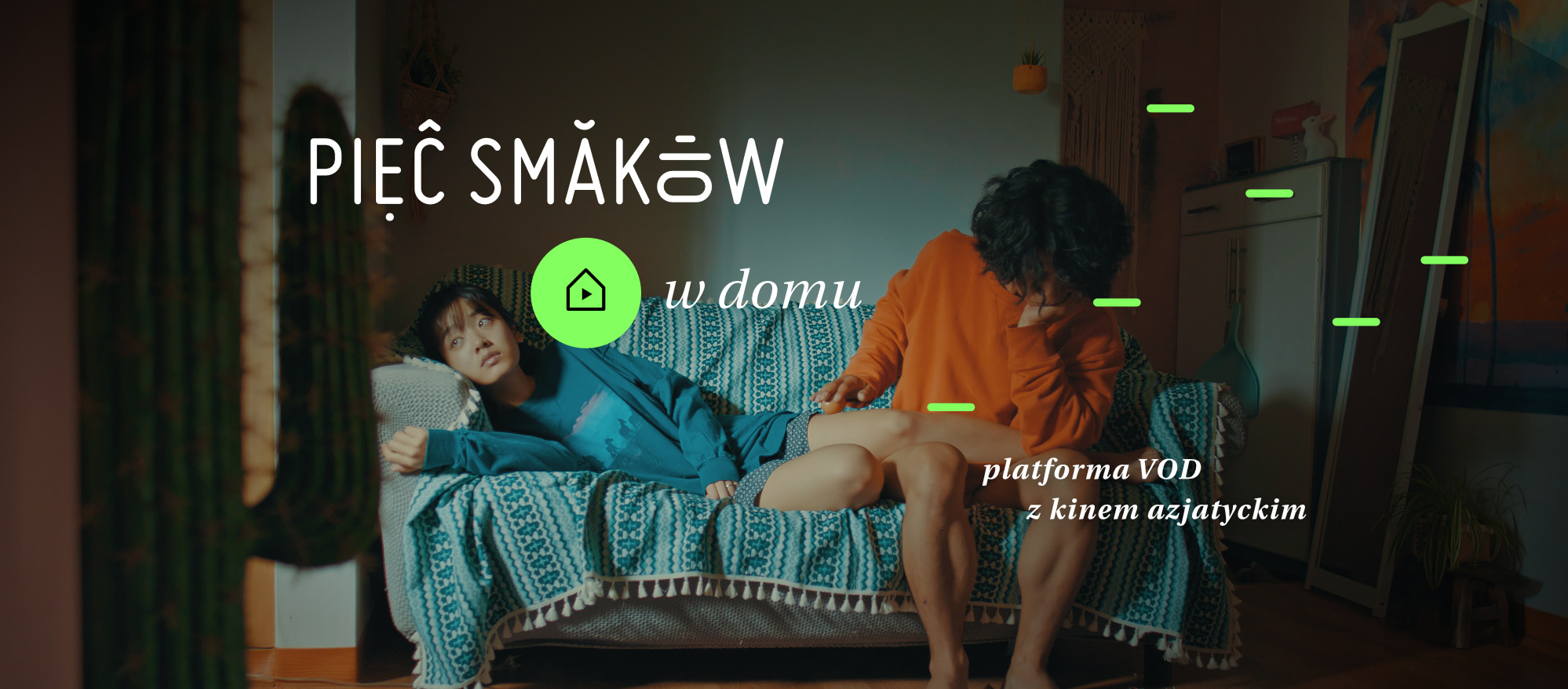 Grafika Pięć Smaków w domu - platforma vod