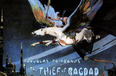Plakat do filmu "Złodziej z Bagdadu" (1924)