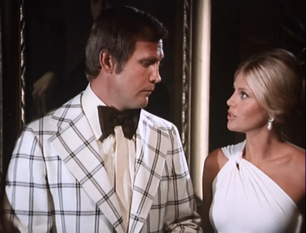 Lee Majors & Britt Ekland w filmie "Wine, Women and War" (1973)