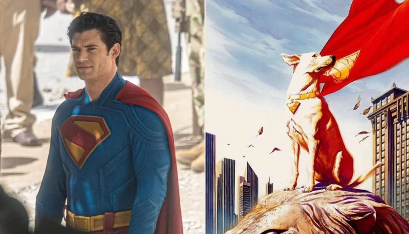 Superman i pies Krypto na nowej grafice z filmu Jamesa Gunna. Reżyser napisał, skąd czerpał inspirację