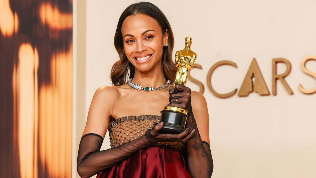 Zoe Saldaña wyznała, że jej oscarowa statuetka za rolę w „Emilii Perez” jest transpłciowa
