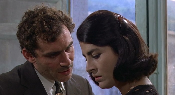 Gian Maria Volonte i Irene Papas w filmie "Każdemu swoje" (1967)