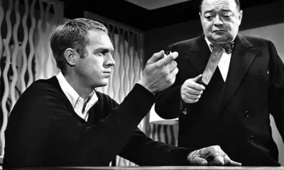 Steve McQueen i Peter Lorre w "Man from the South" (1960)