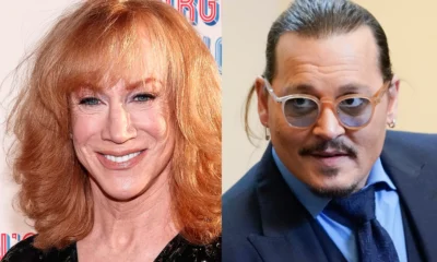 Aktorka Kathy Griffin broni Amber Heard i twierdzi, że JOHNNY DEPP wygląda jak "pomarańczowy pijak". "To żałosne"