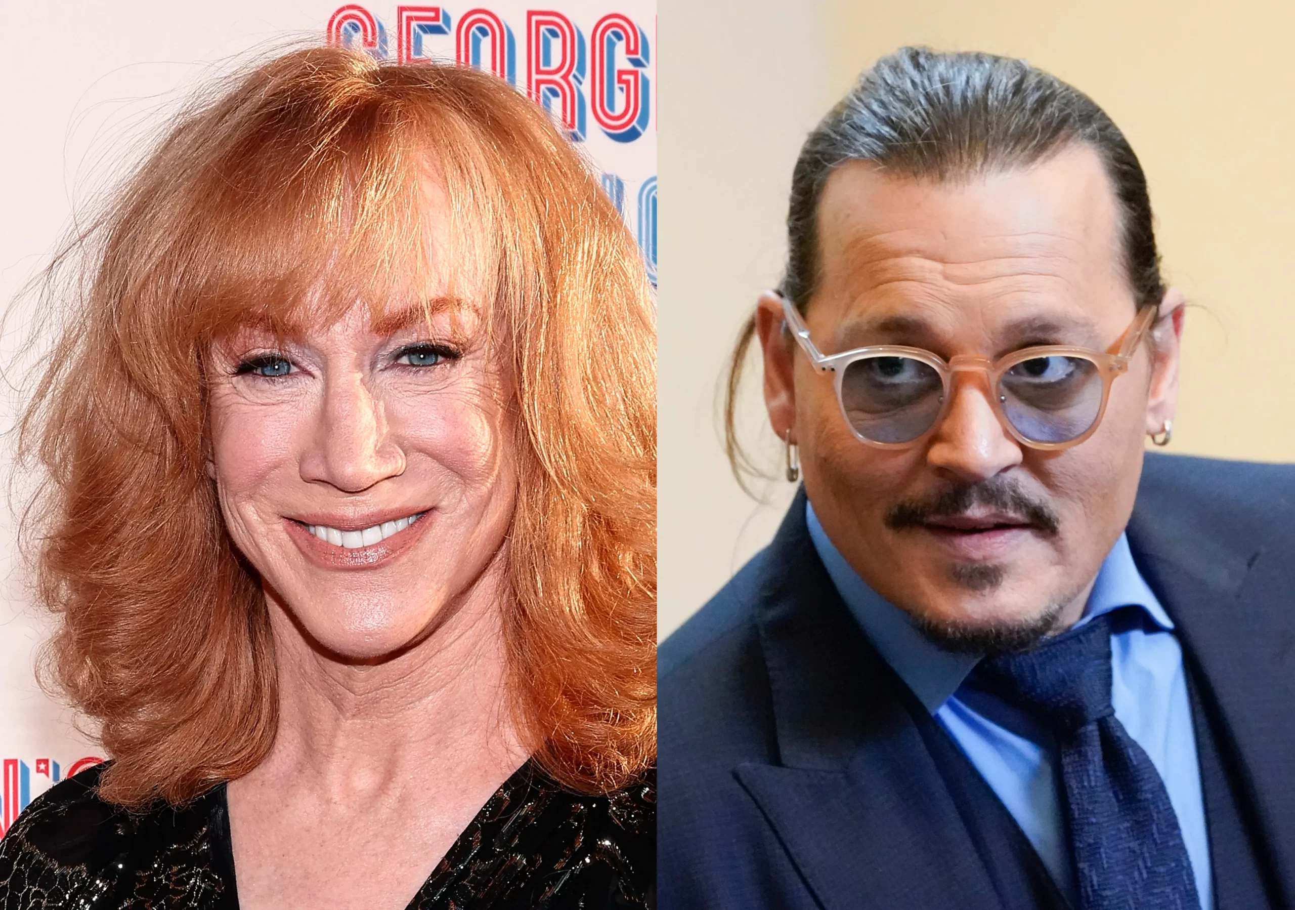 Aktorka Kathy Griffin broni Amber Heard i twierdzi, że JOHNNY DEPP wygląda jak "pomarańczowy pijak". "To żałosne"