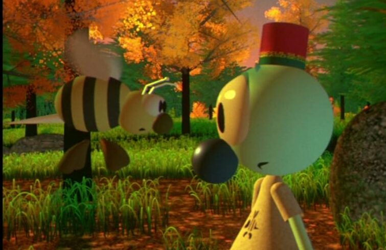 Screen z animacji Andre i Wally.