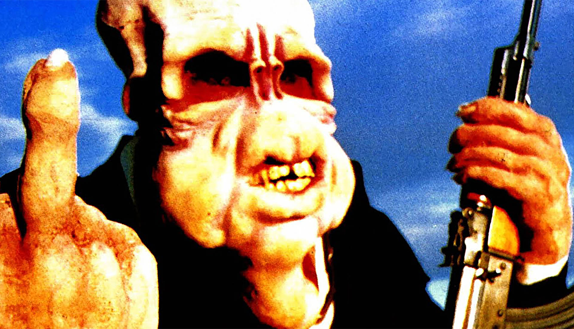 BAD TASTE. Peter Jackson jako zombie mściciel