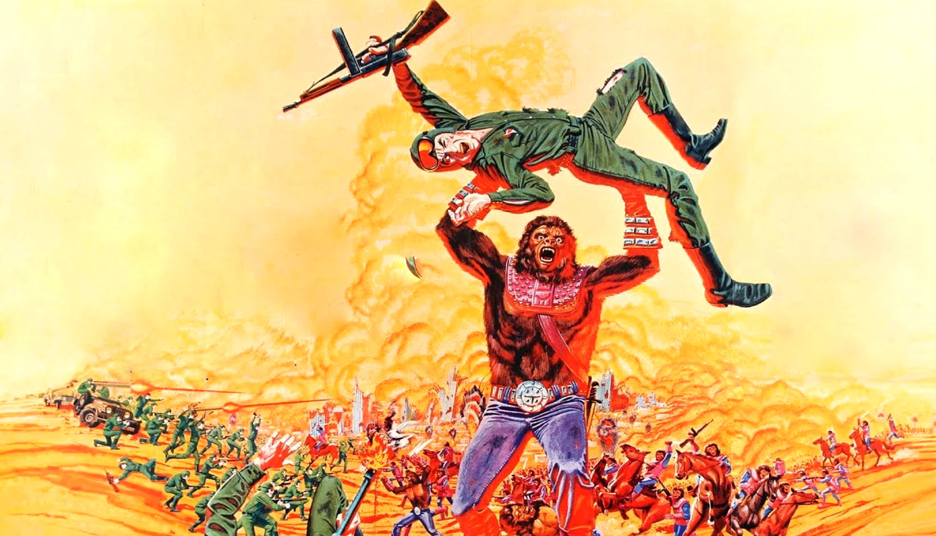 BITWA O PLANETĘ MAŁP. Science fiction o tym, jak się uczłowiecza małpy