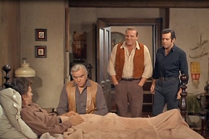 Michael Landon, Lorne Greene, Dan Blocker, Pernell Roberts